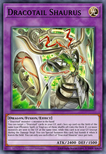 BPRO-EN037 - Dracotail Shaulas - Ultra Rare - Burst Protocol