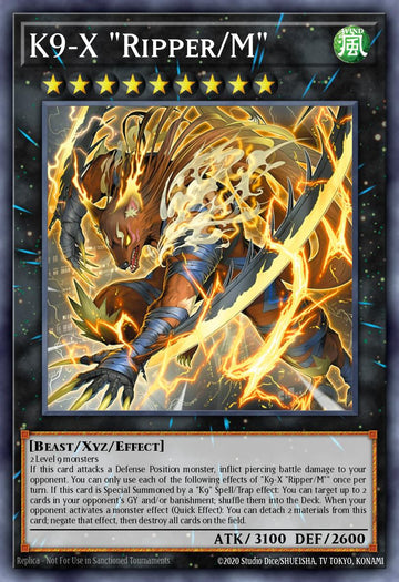 BPRO-EN043 - K9-X "Ripper/M" - Starlight Rare - Burst Protocol