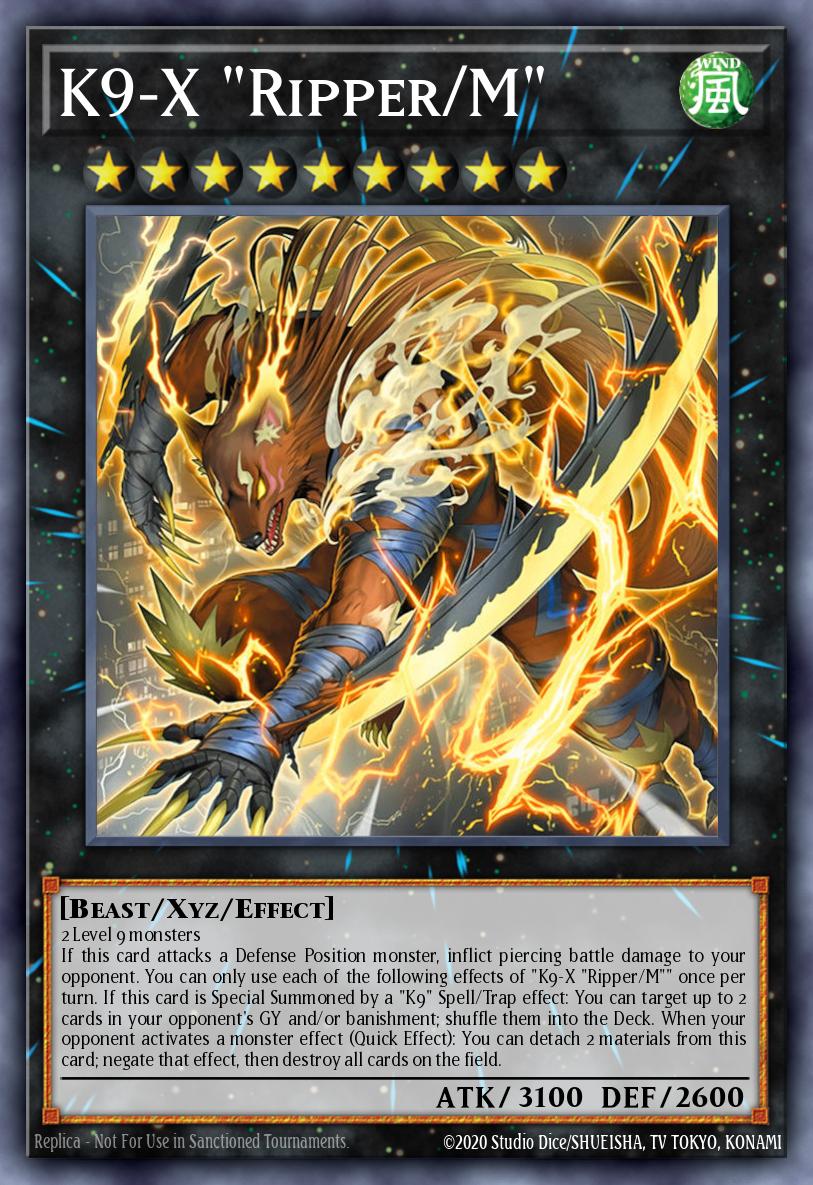 BPRO-EN043 - K9-X "Ripper/M" - Ultra Rare - Burst Protocol PRE-ORDER