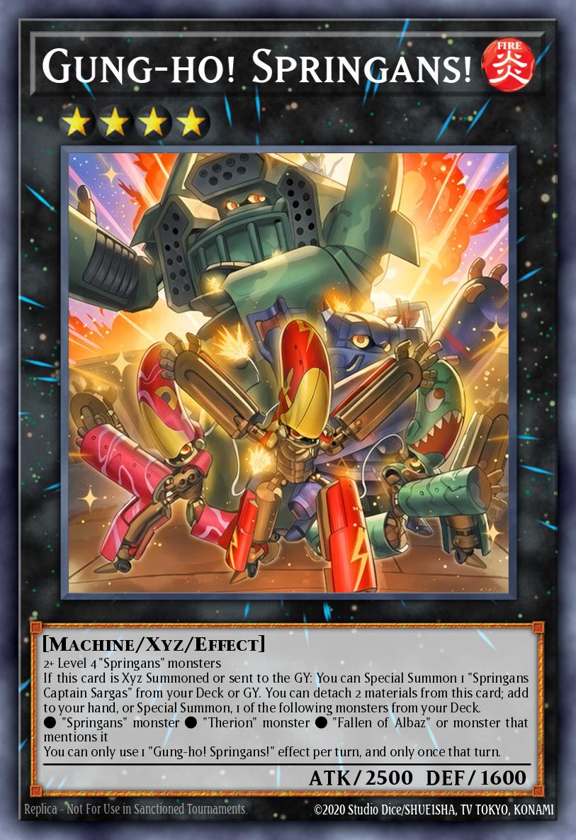 BPRO-EN045 - Gung-ho! Springans! - Common - Burst Protocol PRE-ORDER