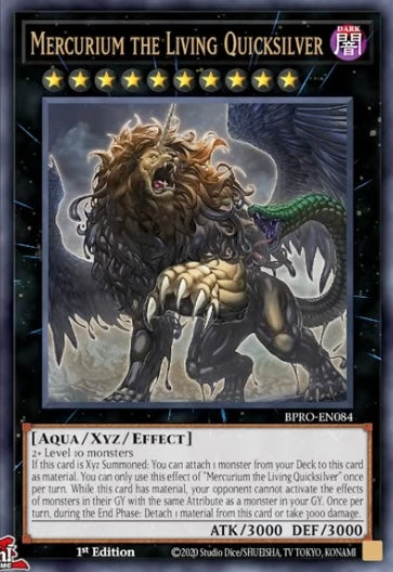 BPRO-EN084 - Mercurium the Living Quicksilver - Ultra Rare - Burst Protocol PRE-ORDER