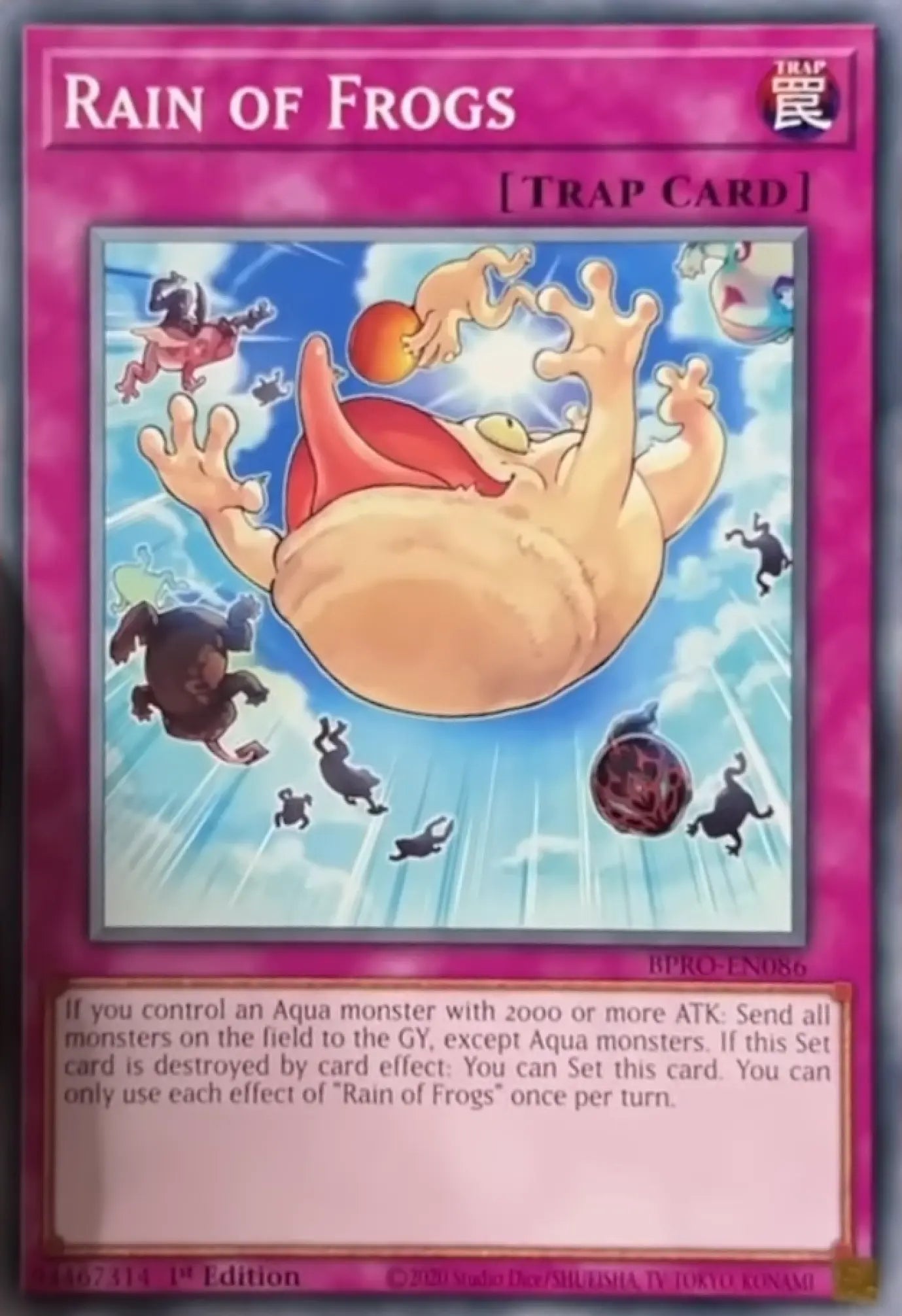 BPRO-EN086 - Rain of Frogs - Common - Burst Protocol PRE-ORDER