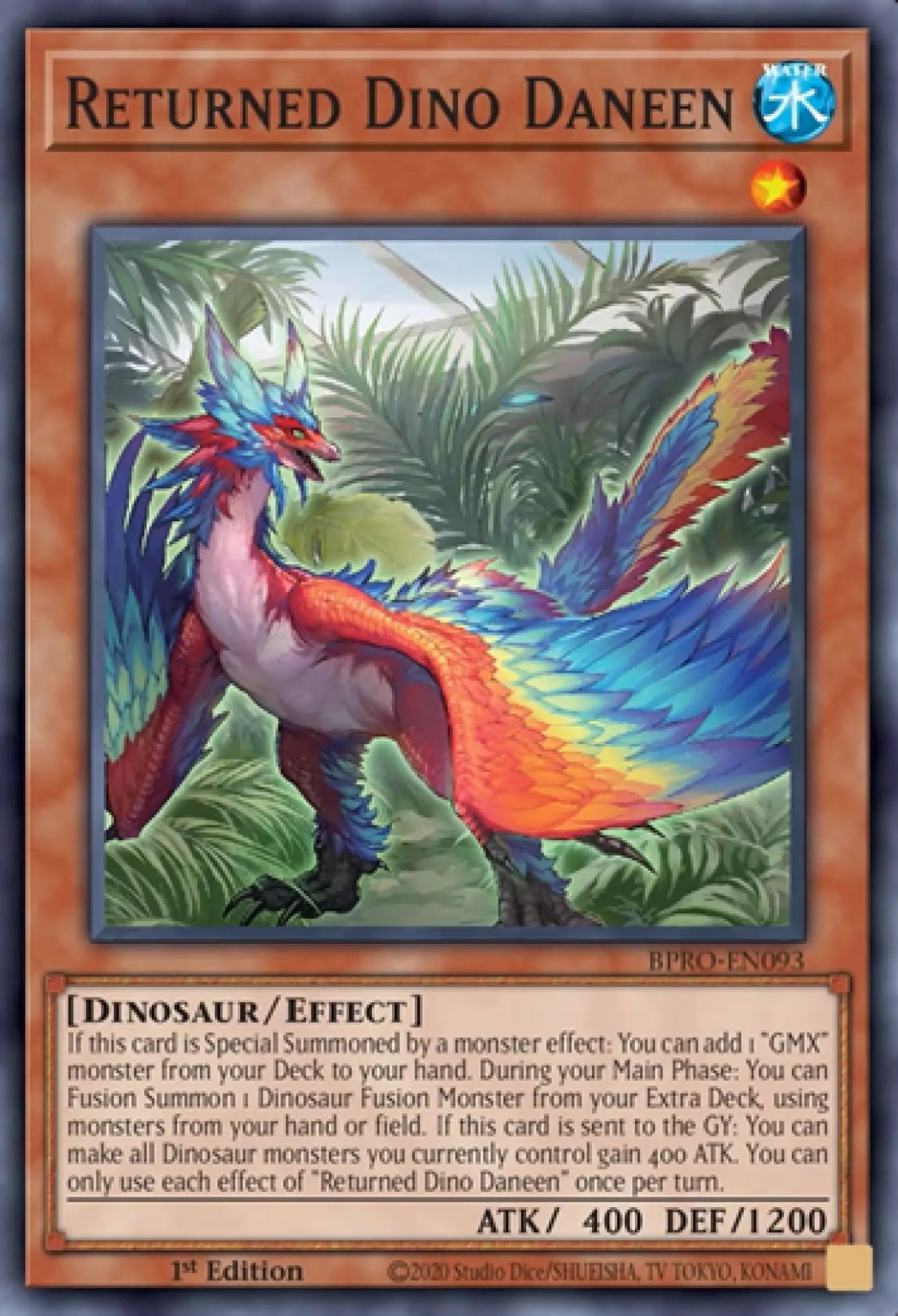 BPRO-EN093 - Returned Dino Daneen - Super Rare - Burst Protocol PRE-ORDER