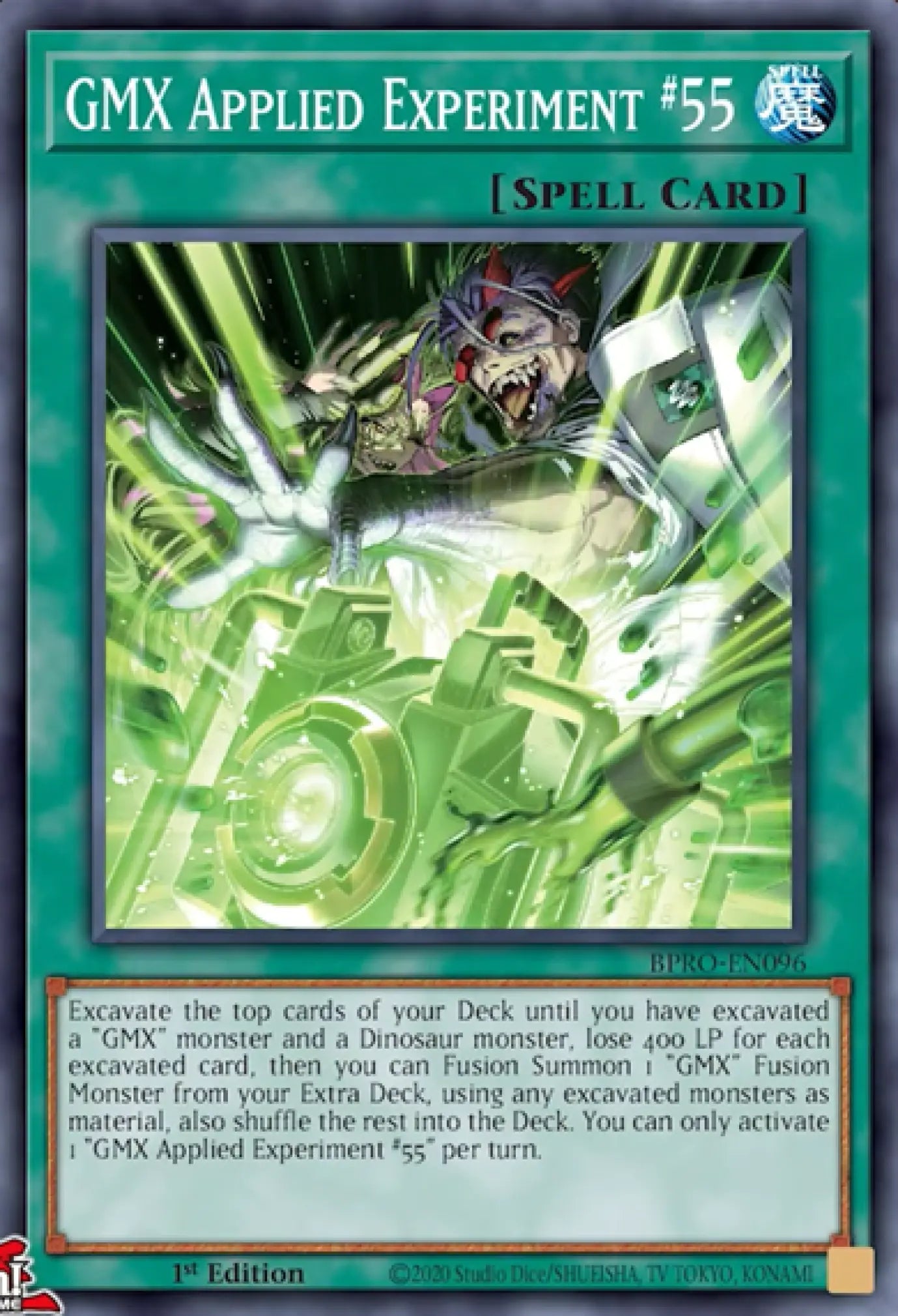 BPRO-EN096 - GMX Applied Experiment #55 - Super Rare - Burst Protocol PRE-ORDER