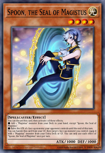 BPRO-EN098 - Spenta, the Magistus Sealer - Starlight Rare - Burst Protocol