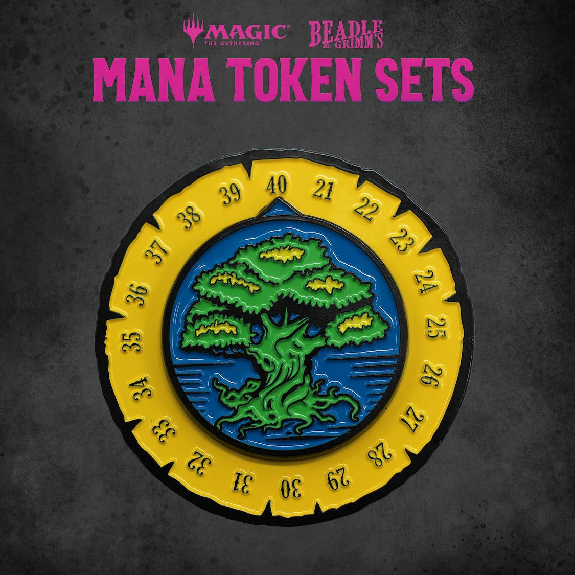 Beadles & Grimm - Green Mana Token Set