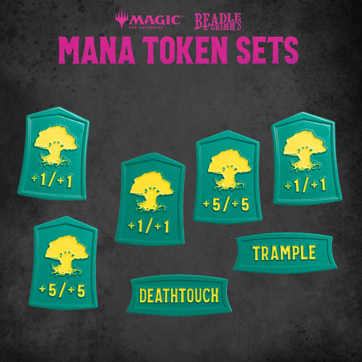 Beadles & Grimm - Green Mana Token Set