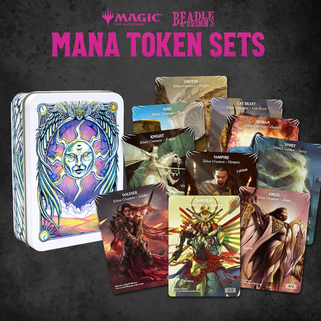 Beadles & Grimm - White Mana Token Set (Damaged Box)