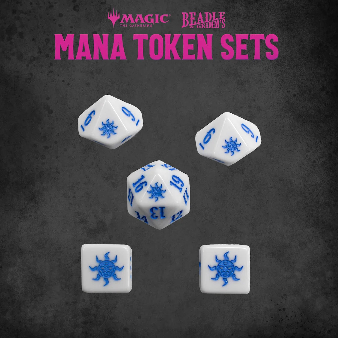 Beadles & Grimm - White Mana Token Set (Damaged Box)