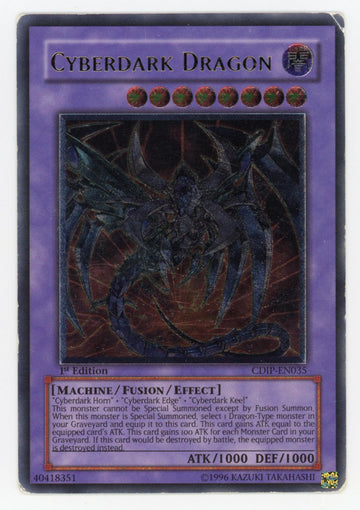 CDIP-EN035 - Cyberdark Dragon - Ultimate Rare - Cyberdark Impact - 1st Edition - MP