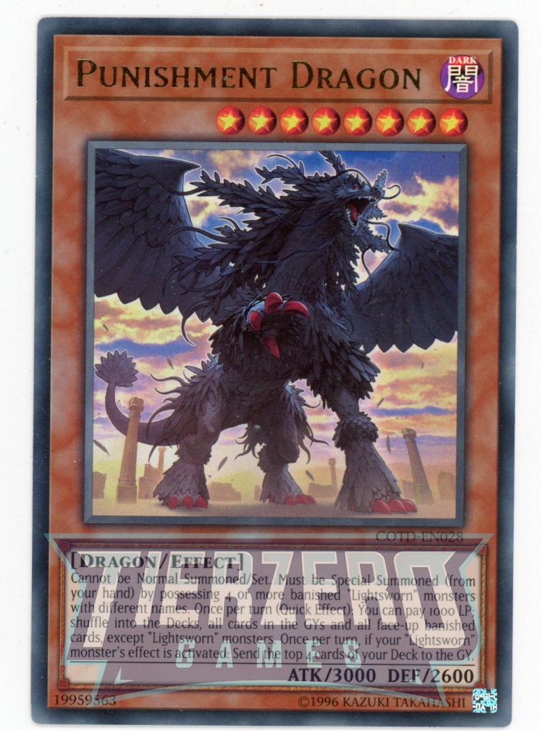 COTD-EN028 - Punishment Dragon - Ultra Rare - Effect Monster -