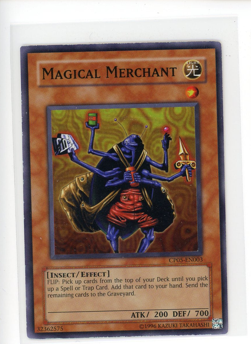 CP05-EN003 - Magical Merchant - Super Rare - Effect Monster - Champion Pack Five LP