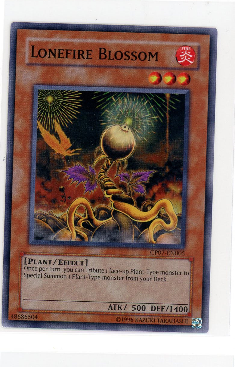 CP07-EN005 - Lonefire Blossom - Super Rare - Effect Monster - Champion Pack 7 MP