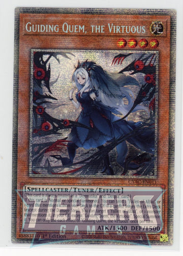 CYAC-EN011 - Guiding Quem, the Virtuous - Starlight Rare - Cyberstorm Access