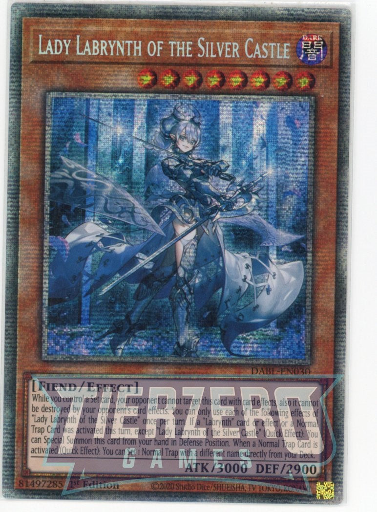 DABL-EN030 - Lady Labrynth of the Silver Castle - Starlight Rare - Effect Monster - Darkwing Blast