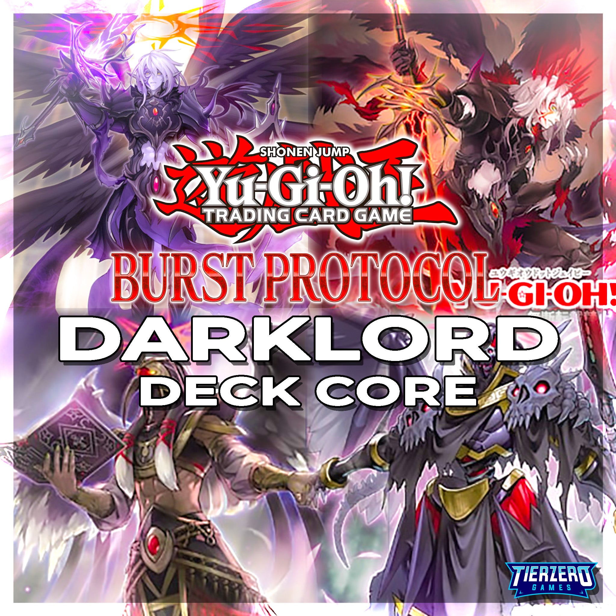 Yugioh Darklord Deck Core 12 Cards - Burst Protocol - BPRO