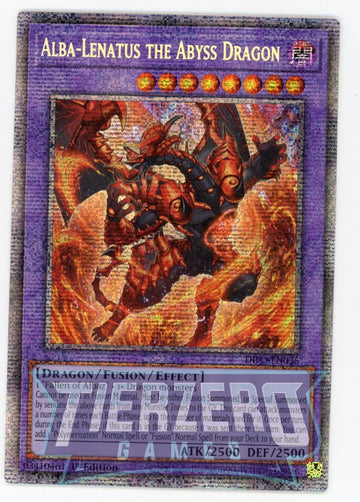 DIFO-EN035 - Alba-Lenatus the Abyss Dragon - Starlight Rare - Dimension Force