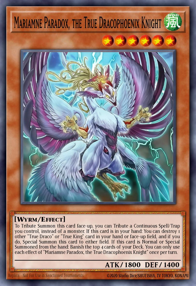 DOOD-EN019 - Mariamne Paradox, the True Dracophoenix Knight - Common - Doom Of Dimensions