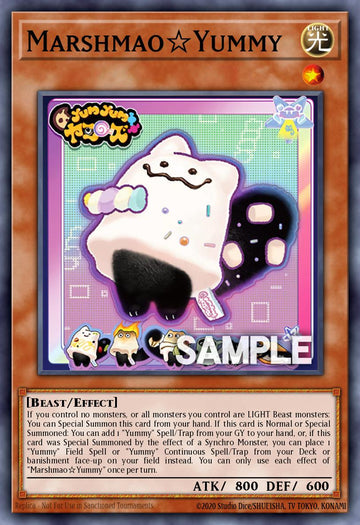 DOOD-EN024 - Marshmao Yummy - Secret Rare - Doom Of Dimensions