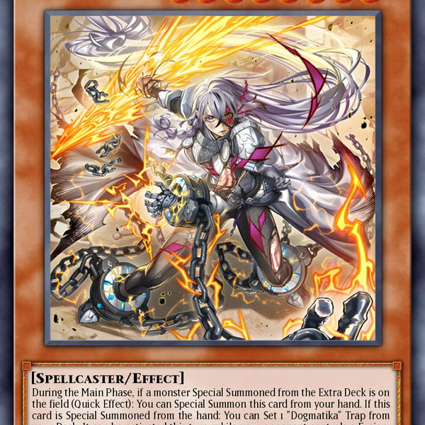 DOOD-EN026 - Dogmatika Fleurdelis, the Thunderbolt - Secret Rare