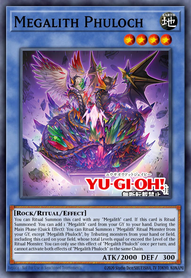 DOOD-EN033 - Megalith Phuloch - Super Rare - Doom Of Dimensions