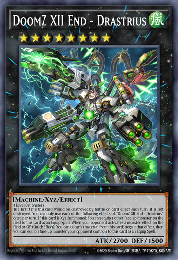 DOOD-EN045 - DoomZ XII End - Drastrius - Starlight Rare - Doom of Dimensions