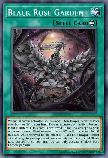 DOOD-EN055 - Black Rose Garden - Starlight Rare - Doom of Dimensions
