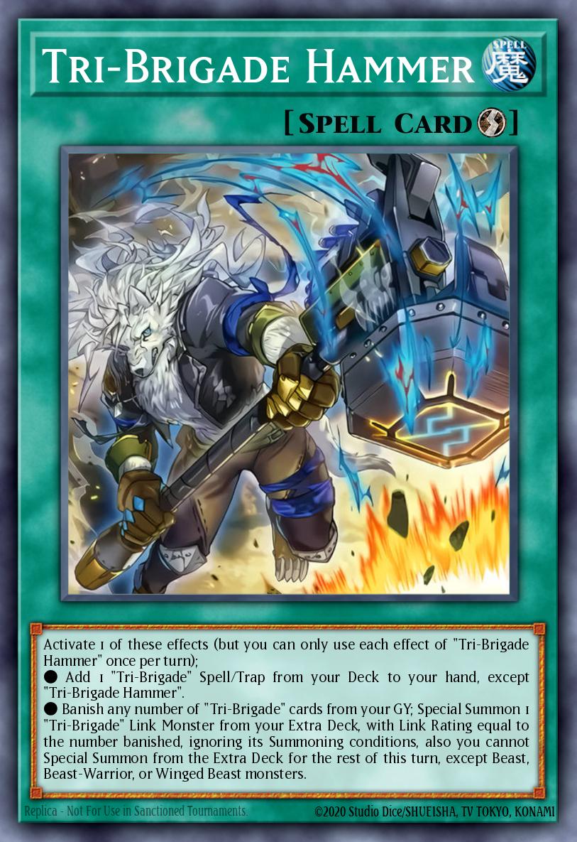 DOOD-EN068 - Tri-Brigade Hammer - Super Rare