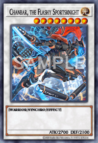 DOOD-EN083 - Chanbar, the Flashy Sportsknight - Super Rare - Doom Of Dimensions