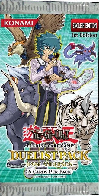 Yugioh Duelist Pack: Jesse Anderson 1st Edition Booster Pack