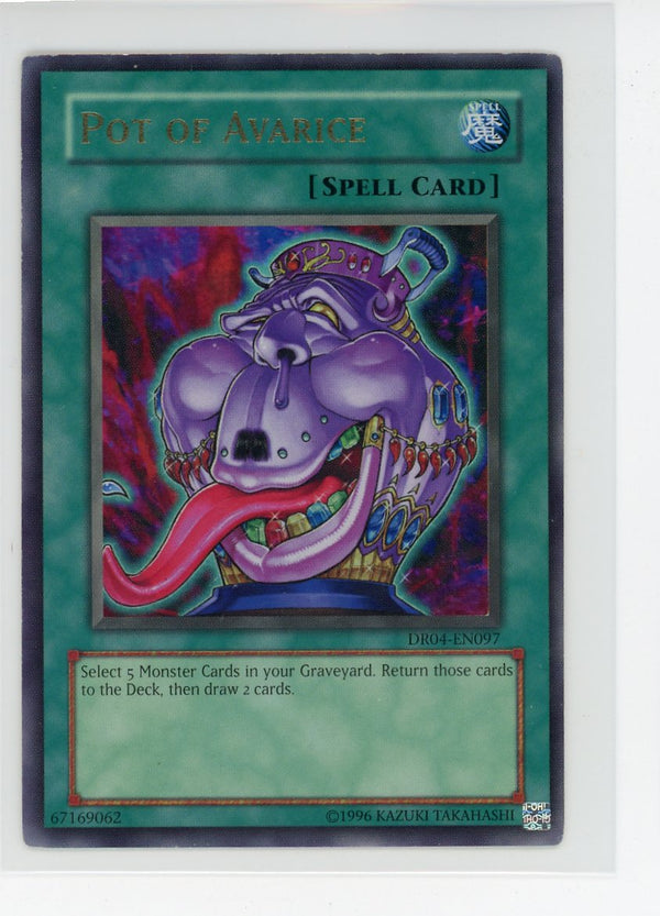 DR04-EN097 - Pot of Avarice - Ultra Rare - Spell Card - Dark Revelation Volume 4 VLP