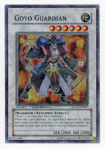 DT01-EN087 - Goyo Guardian - Super Parallel Rare - Duel Terminal 1 - NM