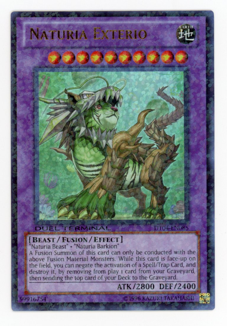 DT04-EN085 - Naturia Exterio - Ultra Rare - - Duel Terminal 4 NM