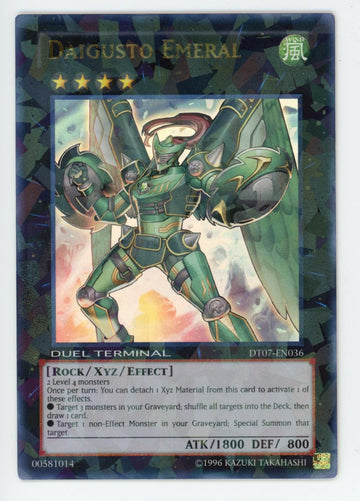 DT07-EN036 - Daigusto Emeral - Ultra Parallel Rare - Duel Terminal 7 - NM