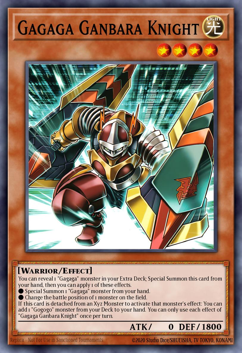 DUAD-EN002 - Gagaga Ganbara Knight - Super Rare