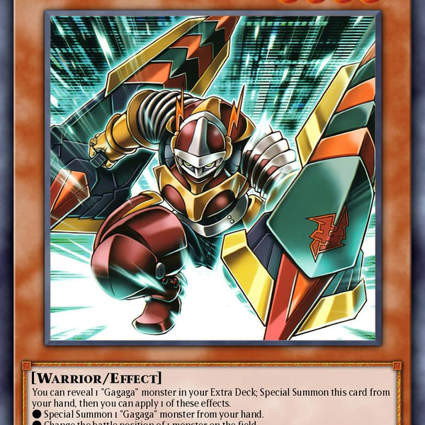 DUAD-EN002 - Gagaga Ganbara Knight - Super Rare
