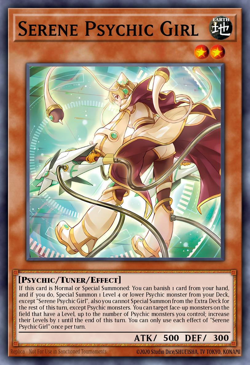 Serene Psychic Girl