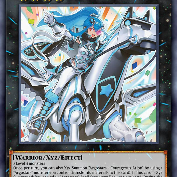 yugioh argostars deck DUAD-EN045 - Argostars - Adventurous Arion - Starlight Rare