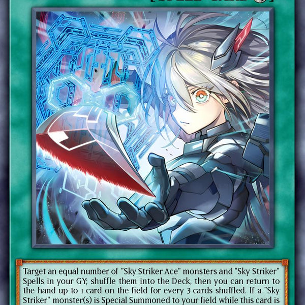 yugioh sky striker structure deck DUAD-EN069 - Sky Striker Special Maneuver - Lemnisgate!