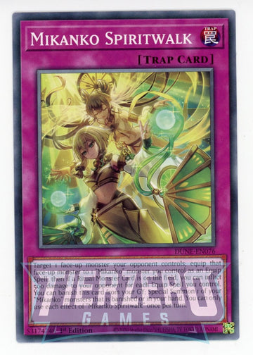 DUNE-EN076 - Mikanko Spiritwalk - Common - Duelist Nexus