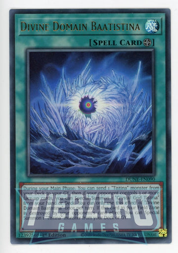 DUNE-EN090 - Divine Domain Baatistina - Ultra Rare - Duelist Nexus