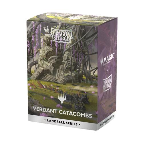 Dragon Shield Landfall Series - Verdant Catacombs - Matte Standard Sleeves