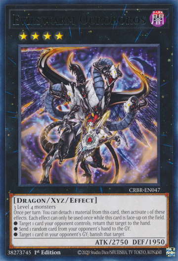 CRBR-EN047 - Evilswarm Ouroboros - Rare - Crossover Breakers