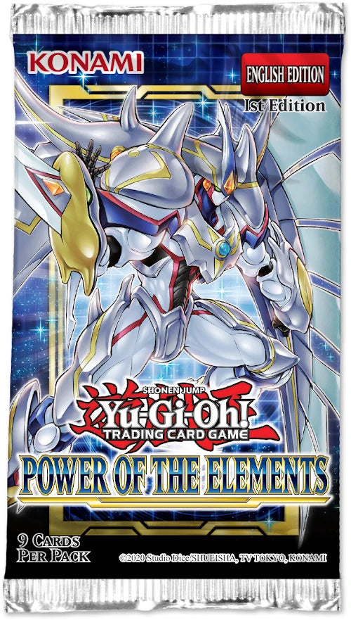 Yugioh Power of the Elements 1st Edition Booster Pack EU