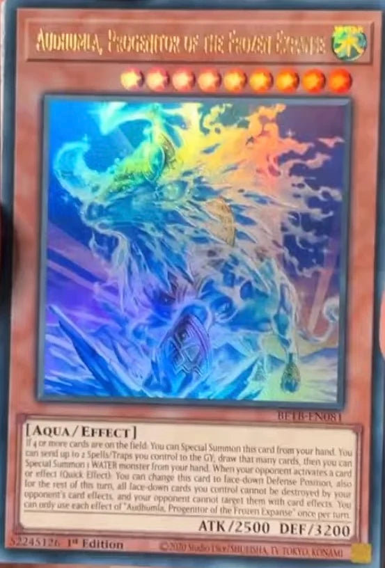 BETB-EN081 - Audhumla, Progenitor of the Frozen Expanse - Ultra Rare - Beyond the Brave