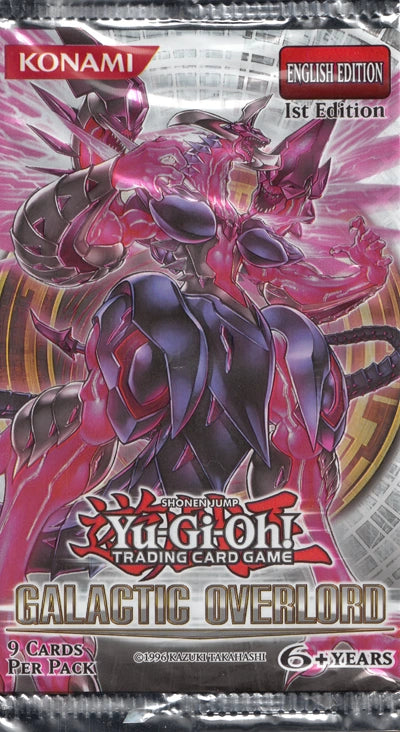 Yugioh Galactic Overlord 1st Edition Booster Pack