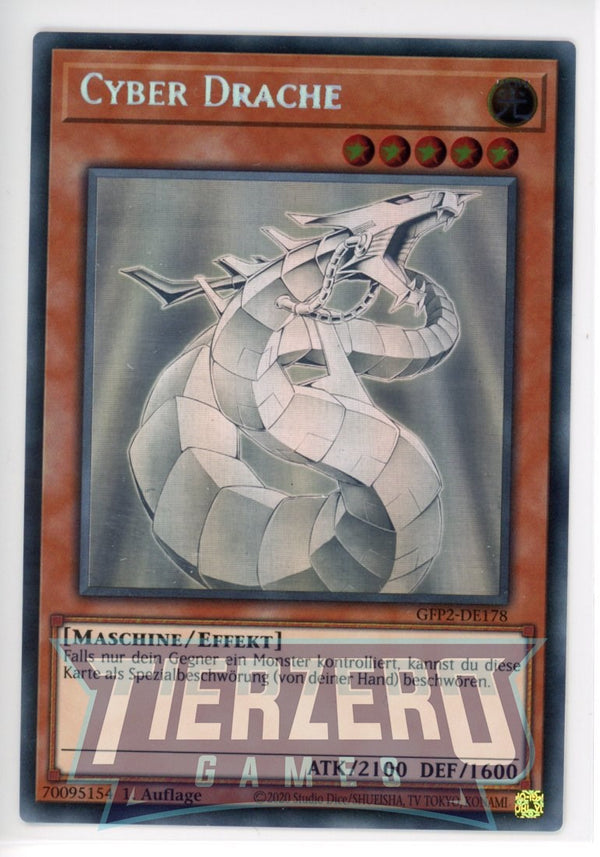 GFP2-DE178 - Cyber Dragon - Ghost Rare - Effect Monster - Ghosts from the Past the 2nd Haunting