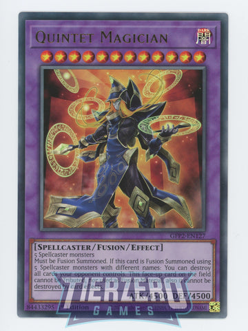 GFP2-EN127 - Quintet Magician - Ultra Rare - Ghosts From the Past: The 2nd Haunting