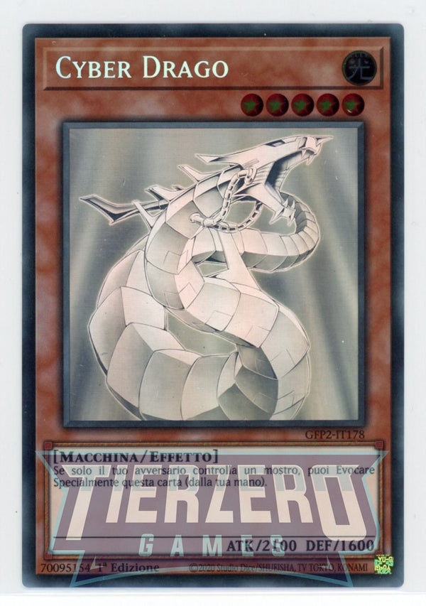 GFP2-IT178 - Cyber Dragon - Ghost Rare - Effect Monster - Ghosts from the Past the 2nd Haunting