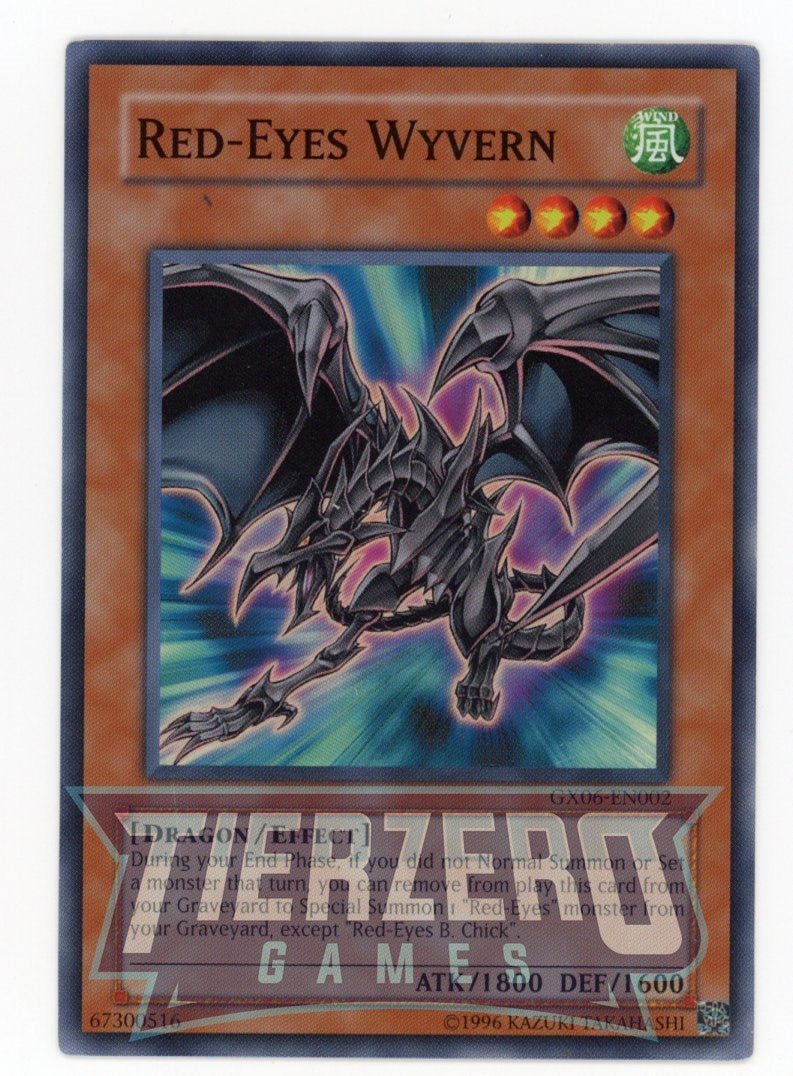 GX06-EN002 - Red-Eyes Wyvern - Super Rare - Effect Monster -